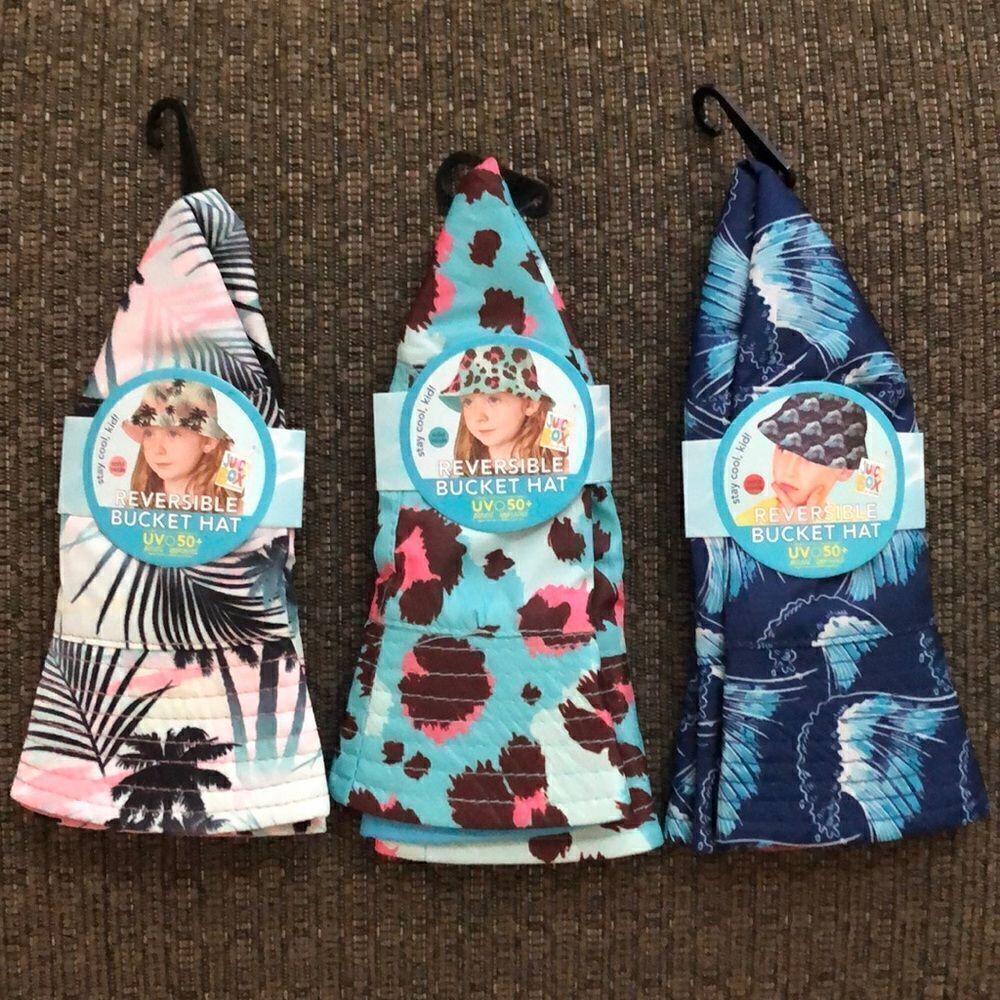 Juice Box | Reversible Swim Hats UV 50+ | Kids